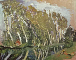 Landscape with Reclining Figure
